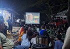 Nobar Hangat di Godo: TMMD dan Warga Jalin Kedekatan di Pati