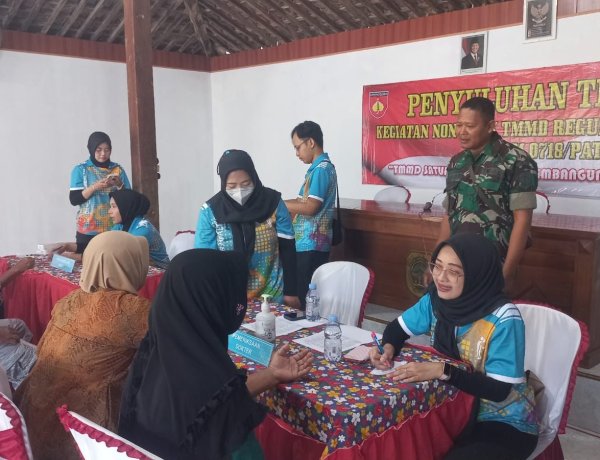 TMMD Kodim Pati: Pengobatan Gratis Jemput Bola untuk Warga Desa Godo